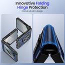 Galaxy Z Flip 6 Magnetic Ring Kickstand Full Body Protective Phone Case