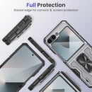 Galaxy Z Flip 6 Magnetic Ring Kickstand Full Body Protective Phone Case