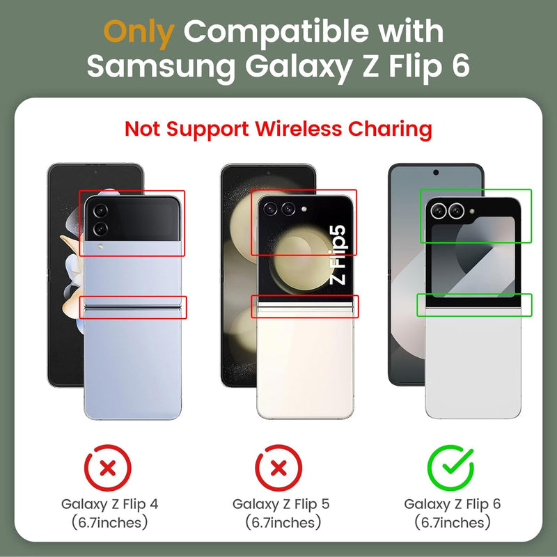 Galaxy Z Flip 6 Magnetic Ring Kickstand Full Body Protective Phone Case - Gorilla Cases