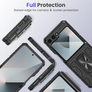 Galaxy Z Flip 6 Magnetic Ring Kickstand Full Body Protective Phone Case