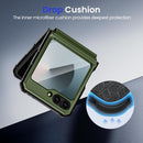 Galaxy Z Flip 6 Magnetic Ring Kickstand Full Body Protective Phone Case