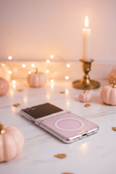 Galaxy Z Flip 8 Glitter Case with Hinge Protection and Ring Stand – Sparkly Clear