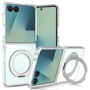 Galaxy Z Flip 8 Magnetic Clear Case (Scratch-Resistant)