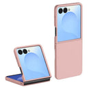 Galaxy Z Flip 8 Skin-Touch Texture Case – Pink