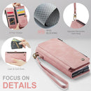 Galaxy Z fold 5 Case, Z fold 5 Pen Holder Slot Wristlet PU Leather Case