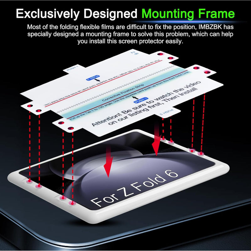 Galaxy Z Fold 6 Screen Protector - Gorilla Cases