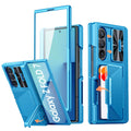 Galaxy Z Fold 7 Case with Credit Card Holder RFID Blocking