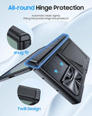 Galaxy Z Fold 7 Case with Credit Card Holder RFID Blocking