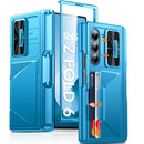 Galaxy Z Fold 7 Case with Credit Card Holder RFID Blocking