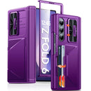 Galaxy Z Fold 7 Case with Credit Card Holder RFID Blocking