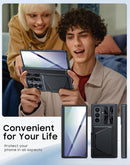 Galaxy Z Fold 7 Case with Credit Card Holder RFID Blocking