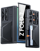 Galaxy Z Fold 7 Case with Credit Card Holder RFID Blocking