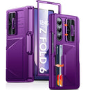 Galaxy Z Fold 7 Case with Credit Card Holder RFID Blocking