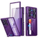 Galaxy Z Fold 7 Case with Credit Card Holder RFID Blocking