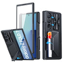 Galaxy Z Fold 7 Case with Credit Card Holder RFID Blocking