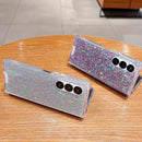 Galaxy Z Fold 7 glitter case for women with slim shockproof sparkle