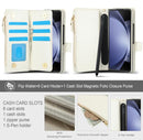 Galaxy Z Fold 7 Leather Wallet Phone Case