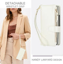 Galaxy Z Fold 7 Leather Wallet Phone Case