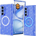 Galaxy Z Fold 7 marble MagSafe rugged case with hinge and privacy