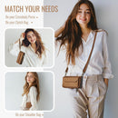 Galaxy Z Fold 7 wallet case with RFID blocking and shoulder strap