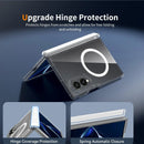 Galaxy Z Fold 8 Clear MagSafe Hinge Case, Shockproof Cover