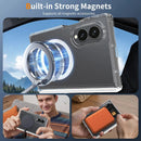 Galaxy Z Fold 8 Clear MagSafe Hinge Case, Shockproof Cover