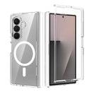Galaxy Z Fold 8 Clear MagSafe Hinge Case, Shockproof Cover