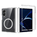 Galaxy Z Fold 8 Clear MagSafe Hinge Case, Shockproof Cover