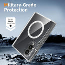 Galaxy Z Fold 8 Clear MagSafe Hinge Case, Shockproof Cover