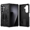 Galaxy Z Fold 8 Heavy-Duty Armor Kickstand Case – Black