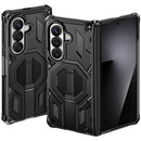 Galaxy Z Fold 8 Heavy-Duty Armor Kickstand Case – Black
