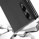 Galaxy Z Fold 8 Leather Flip Case with Kickstand — Full-Body Mirror Cover