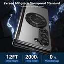 Galaxy Z Fold 8 Magnetic Ring Stand Hinge Protection Case