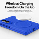 Galaxy Z Fold 8 Shockproof Leather Hinge Case, MagSafe Cover