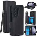 Galaxy Z Fold 8 Ultra Leather Wallet Case with Stand, Card Slots and S Pen Holder