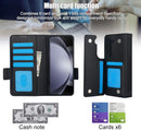 Galaxy Z Fold 8 Ultra Leather Wallet Case with Stand, Card Slots and S Pen Holder