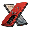 Galaxy Z Fold 8 Ultra Magnetic Ring Kickstand Case with Slide Camera Cover