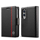 Galaxy Z Fold 8 Wide Wallet Case with Card Slots, RFID Blocking, Magnetic Ring & Hinge Protection – Black