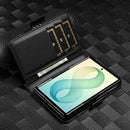 Galaxy Z Fold 8 Wide Wallet Case with Card Slots, RFID Blocking, Magnetic Ring & Hinge Protection – Black