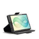 Galaxy Z Fold 8 Wide Wallet Case with Card Slots, RFID Blocking, Magnetic Ring & Hinge Protection – Black