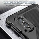 Galaxy Z Fold8 Case Aluminum Alloy + Silicone Kickstand Case