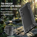 Galaxy Z Fold8 Case Aluminum Alloy + Silicone Kickstand Case