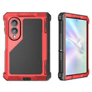 Galaxy Z Fold8 Case Aluminum Alloy + Silicone Kickstand Case