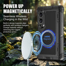 Galaxy Z Fold8 Case Aluminum Alloy + Silicone Kickstand Case