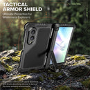 Galaxy Z Fold8 Case Aluminum Alloy + Silicone Kickstand Case