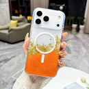 Gilding MagSafe Hybrid Clear TPU Phone Case