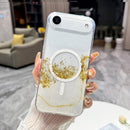 Gilding MagSafe Hybrid Clear TPU Phone Case