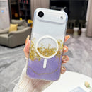 Gilding MagSafe Hybrid Clear TPU Phone Case