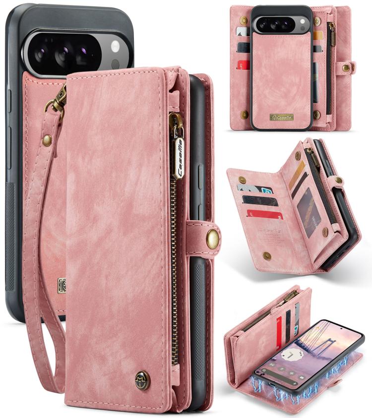 Google Pixel 10 Pro XL Detachable Multifunctional Leather Phone Case