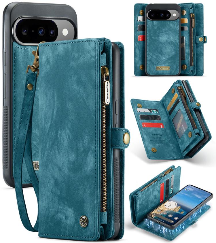Google Pixel 10 Pro XL Detachable Multifunctional Leather Phone Case